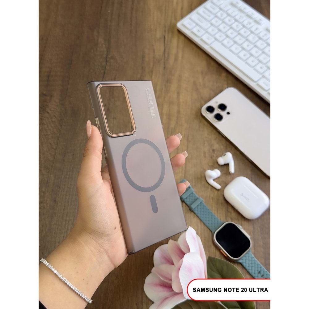 SAMSUNG NOTE 20 ULTRA MAGSAFE UYUMLU MAT SERT KLEİN KILIF