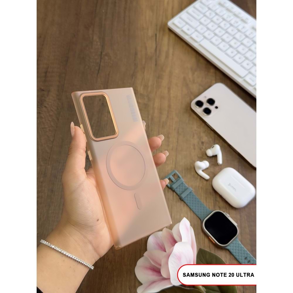 SAMSUNG NOTE 20 ULTRA MAGSAFE UYUMLU MAT SERT KLEİN KILIF