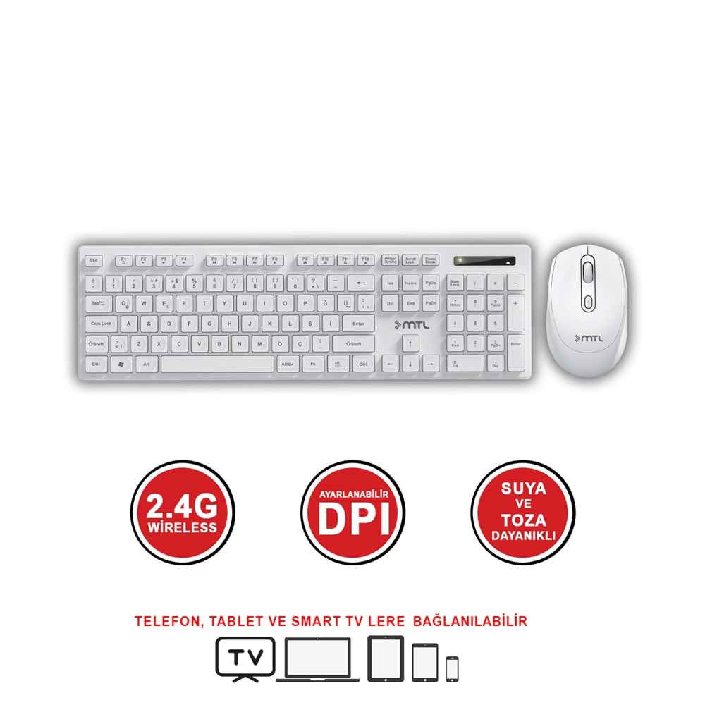 MT8520 WİRELESS KLAVYE & MOUSE SET /22