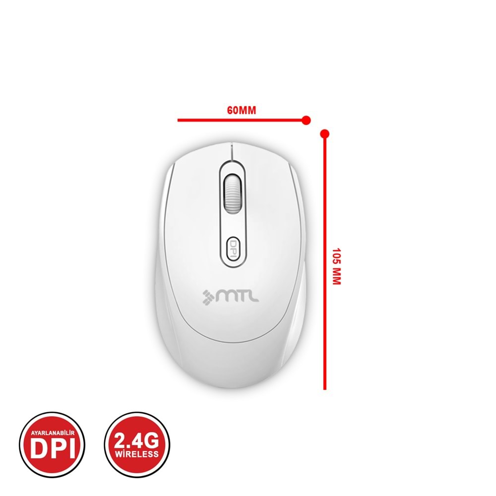 MT8122 BLUETOOTH & WİRELESS 2IN1 MOUSE /100