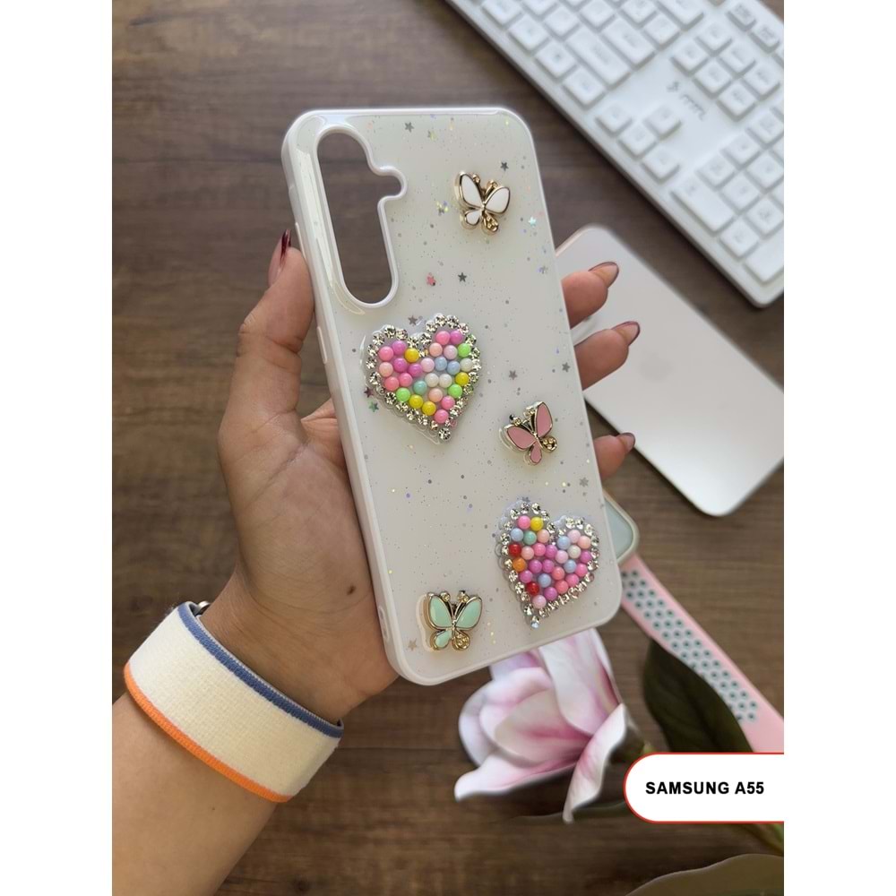 SAMSUNG A55 WİSH SİLİKON