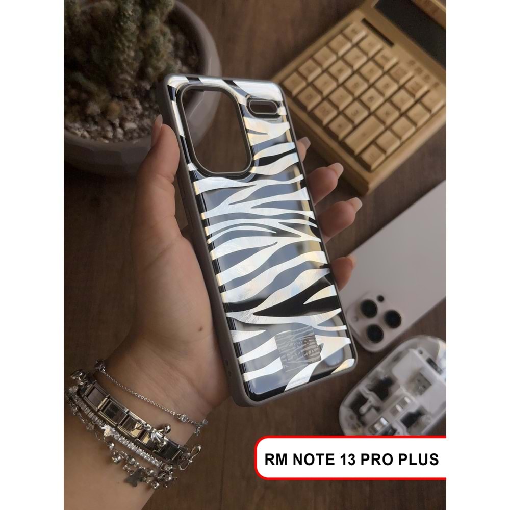 XİAOMİ REDMİ NOTE 13 PRO PLUS LEOPAR DESENLİ LEO SİLİKON KILIF