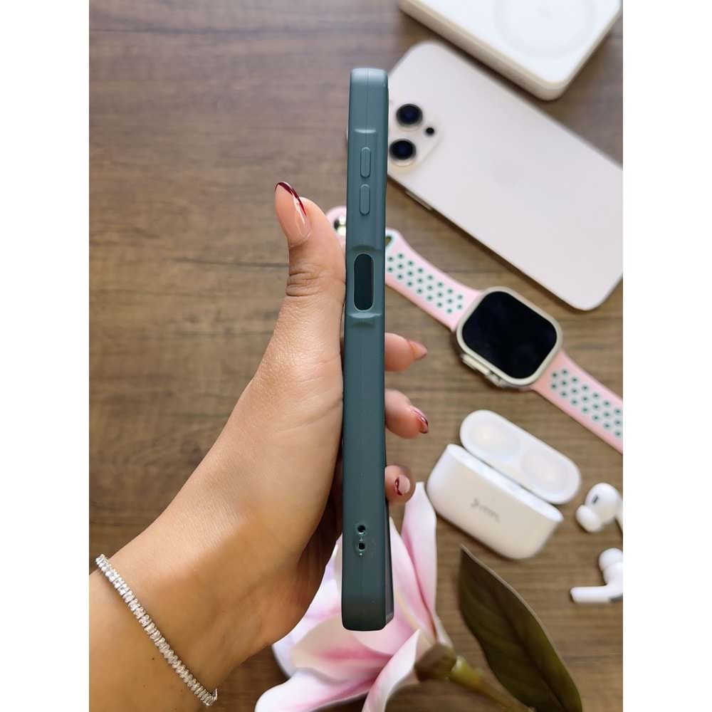 SAMSUNG A06 RENK ATMAYAN KEEP SİLİKON KILIF - HAKI