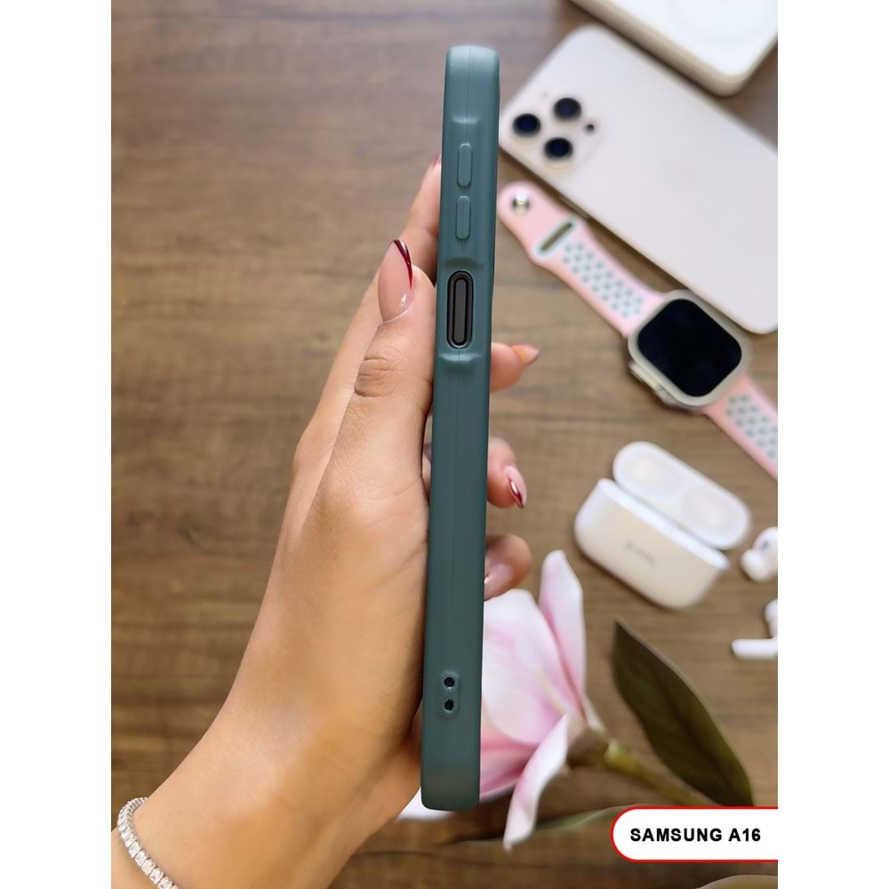 SAMSUNG A16 RENK ATMAYAN KEEP SİLİKON KILIF - HAKI