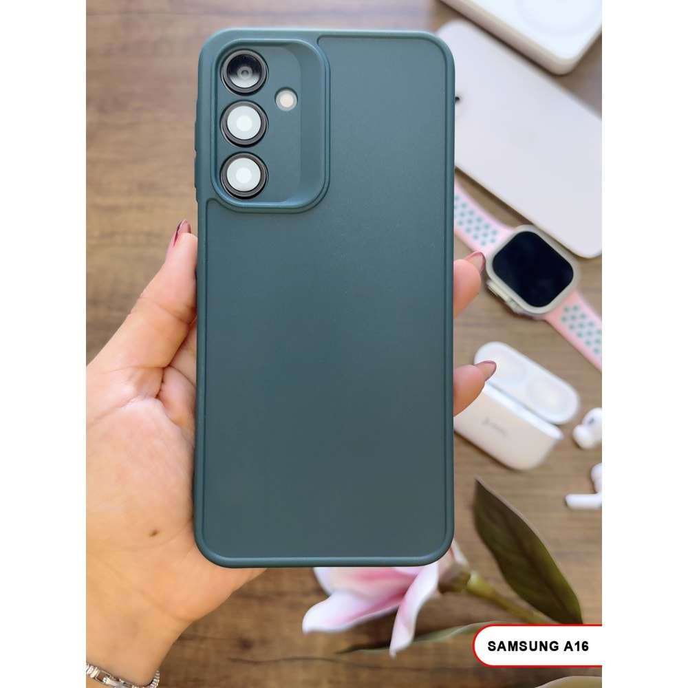 SAMSUNG A16 RENK ATMAYAN KEEP SİLİKON KILIF - HAKI