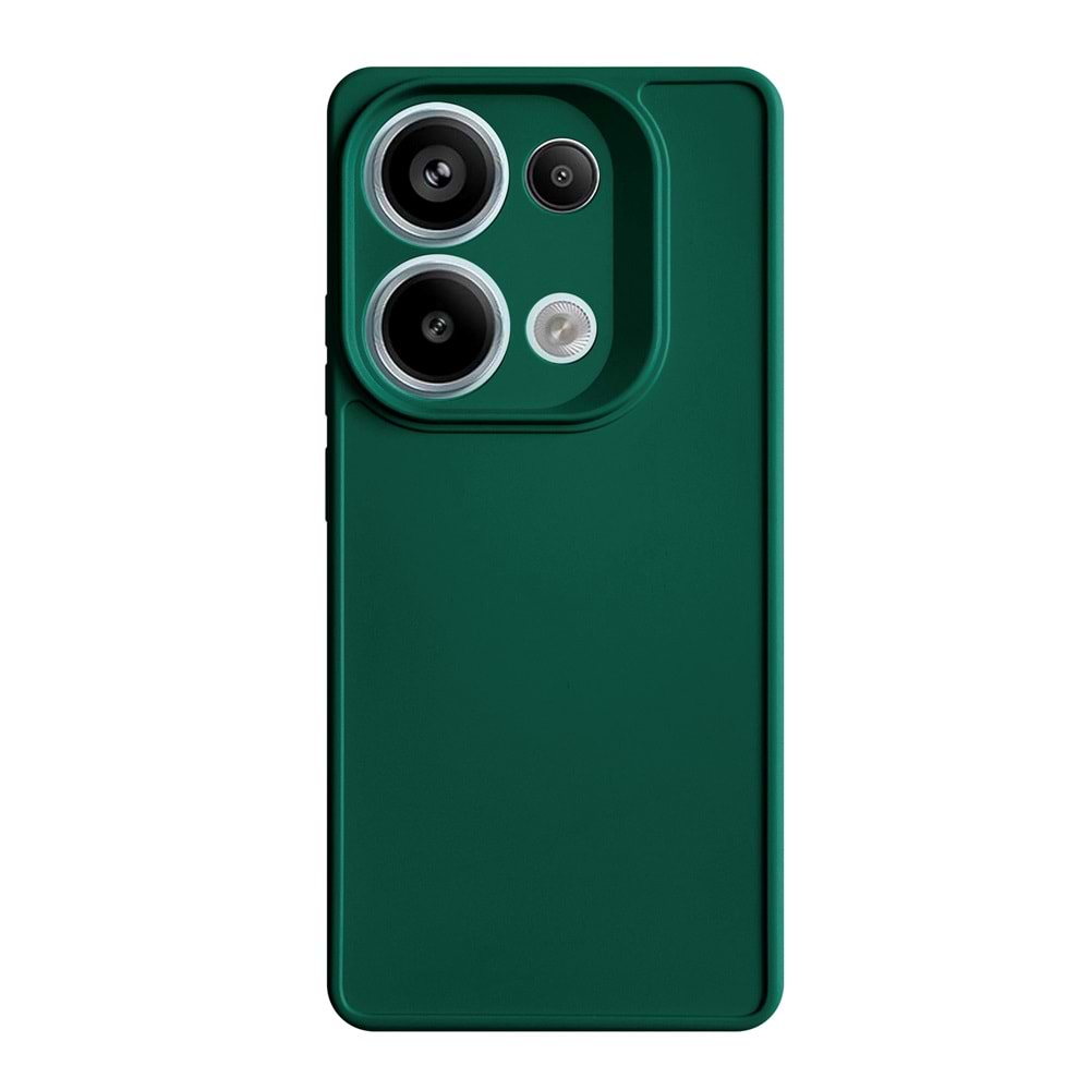 XİAOMİ REDMİ NOTE 13 PRO 4G RENK ATMAYAN KEEP SİLİKON KILIF - HAKI