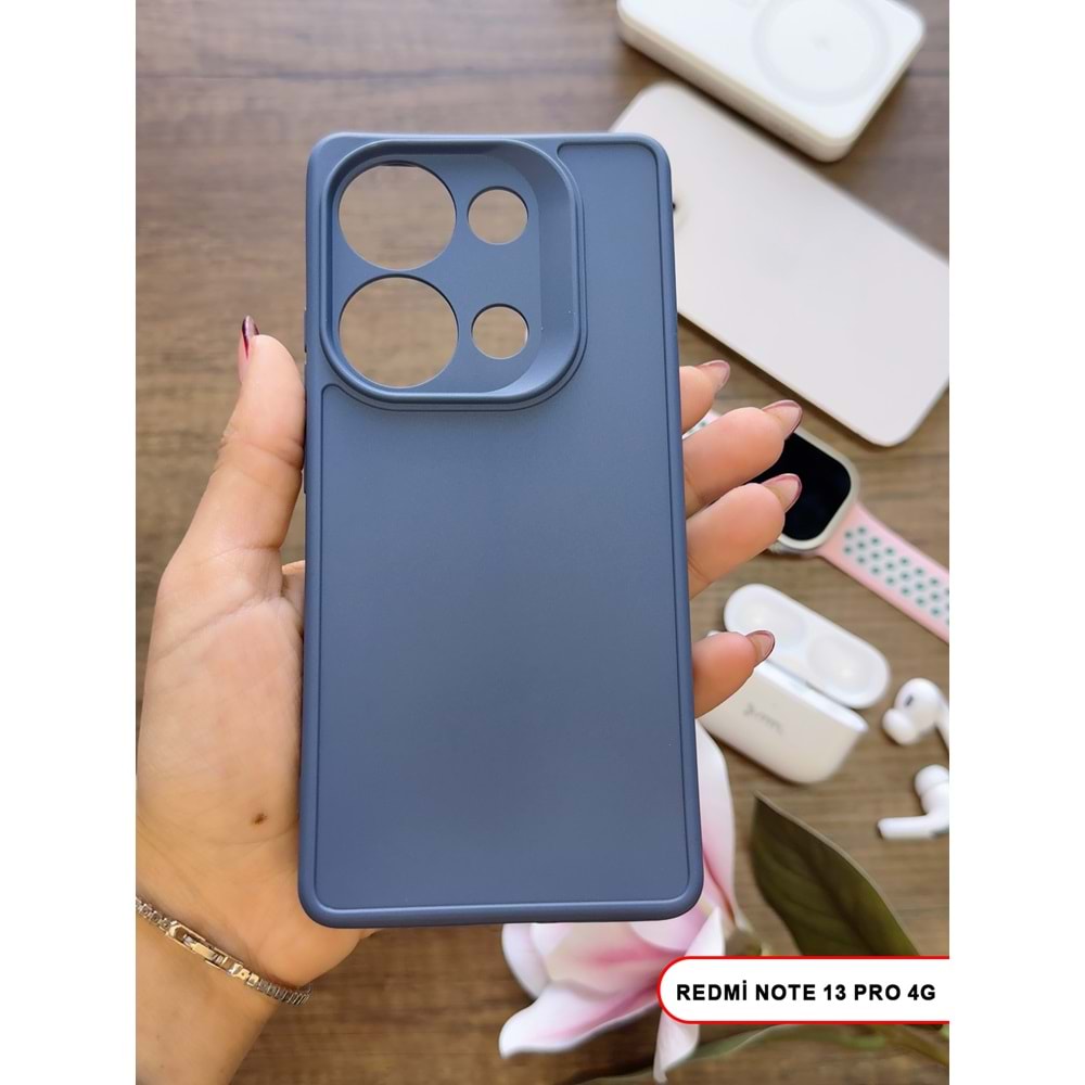 XİAOMİ REDMİ NOTE 13 PRO 4G RENK ATMAYAN KEEP SİLİKON KILIF - LACIVERT
