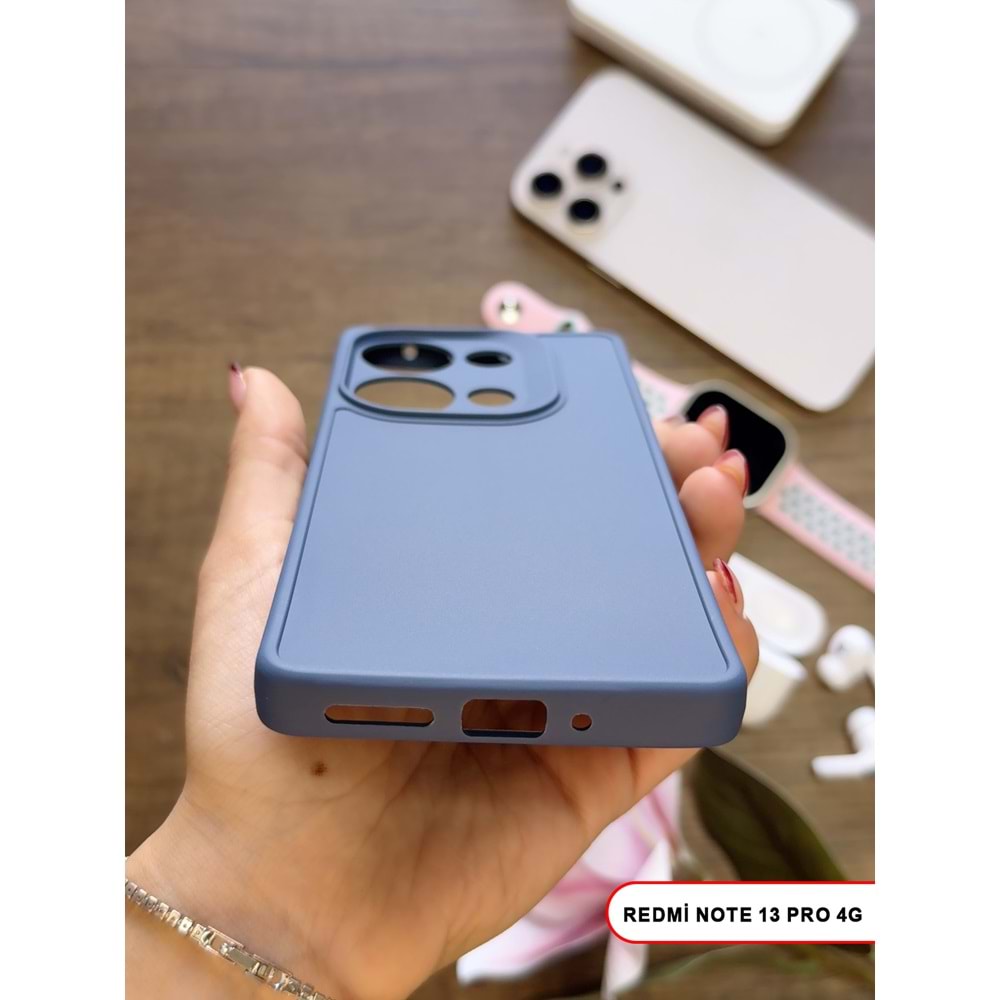 XİAOMİ REDMİ NOTE 13 PRO 4G RENK ATMAYAN KEEP SİLİKON KILIF - LACIVERT