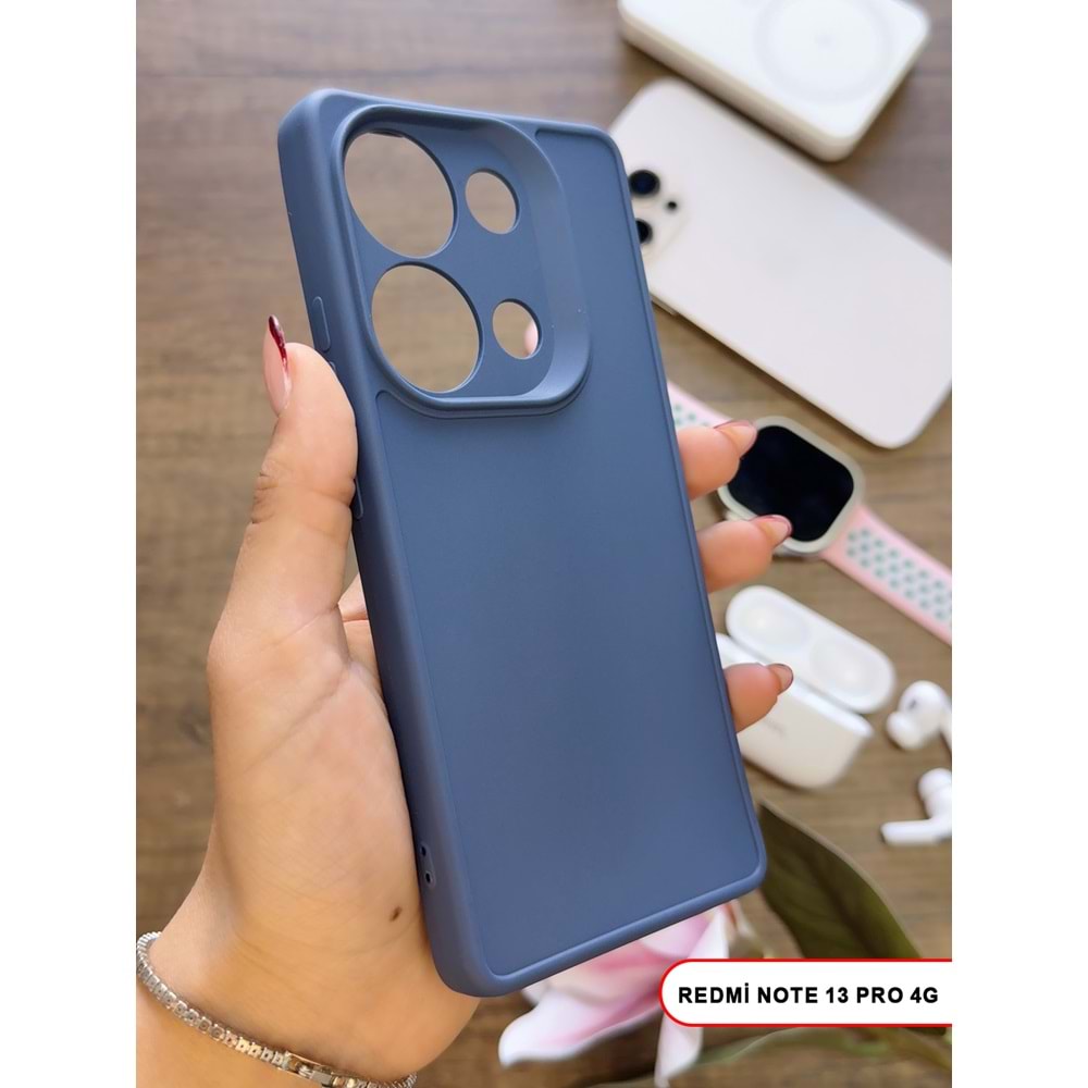 XİAOMİ REDMİ NOTE 13 PRO 4G RENK ATMAYAN KEEP SİLİKON KILIF - LACIVERT