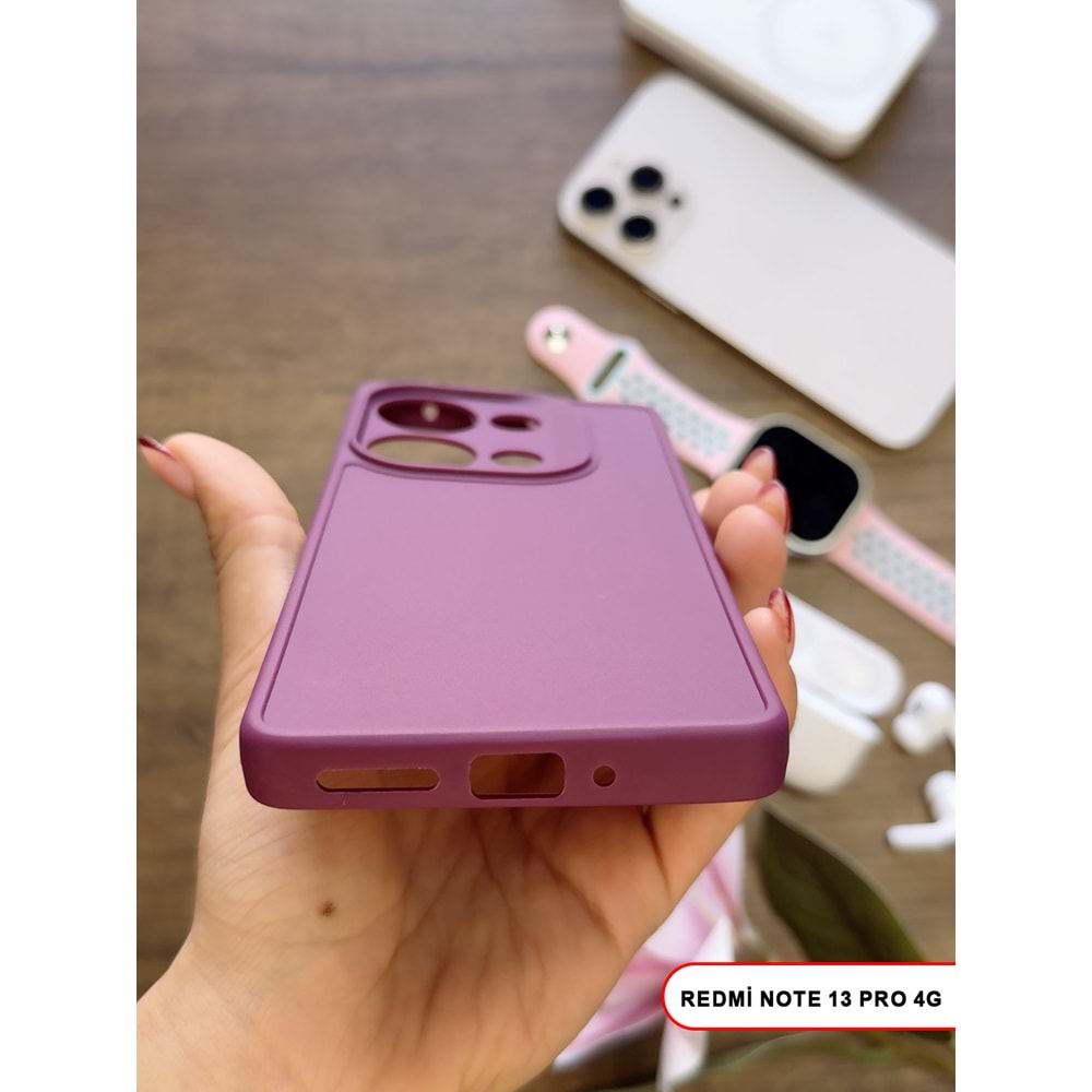 XİAOMİ REDMİ NOTE 13 PRO 4G RENK ATMAYAN KEEP SİLİKON KILIF - MOR