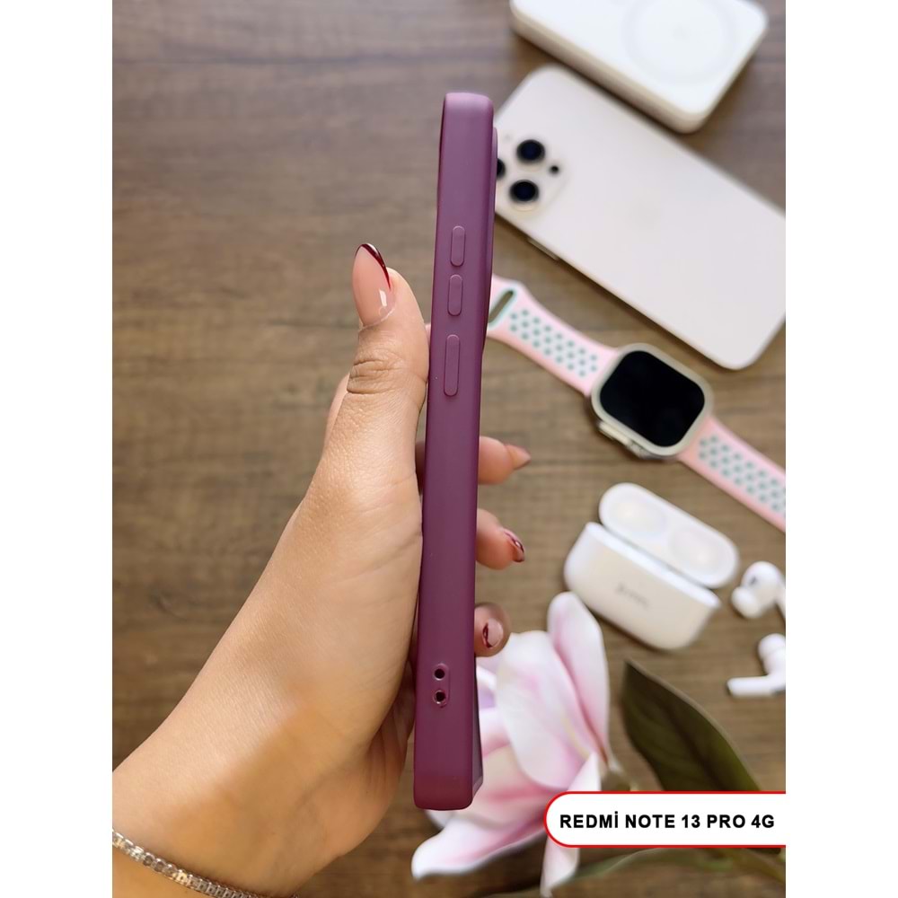 XİAOMİ REDMİ NOTE 13 PRO 4G RENK ATMAYAN KEEP SİLİKON KILIF - MOR