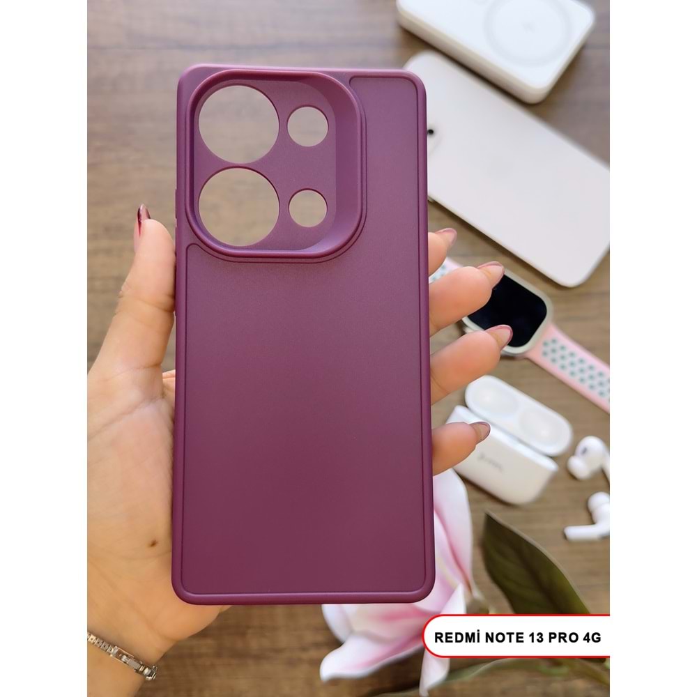 XİAOMİ REDMİ NOTE 13 PRO 4G RENK ATMAYAN KEEP SİLİKON KILIF - MOR