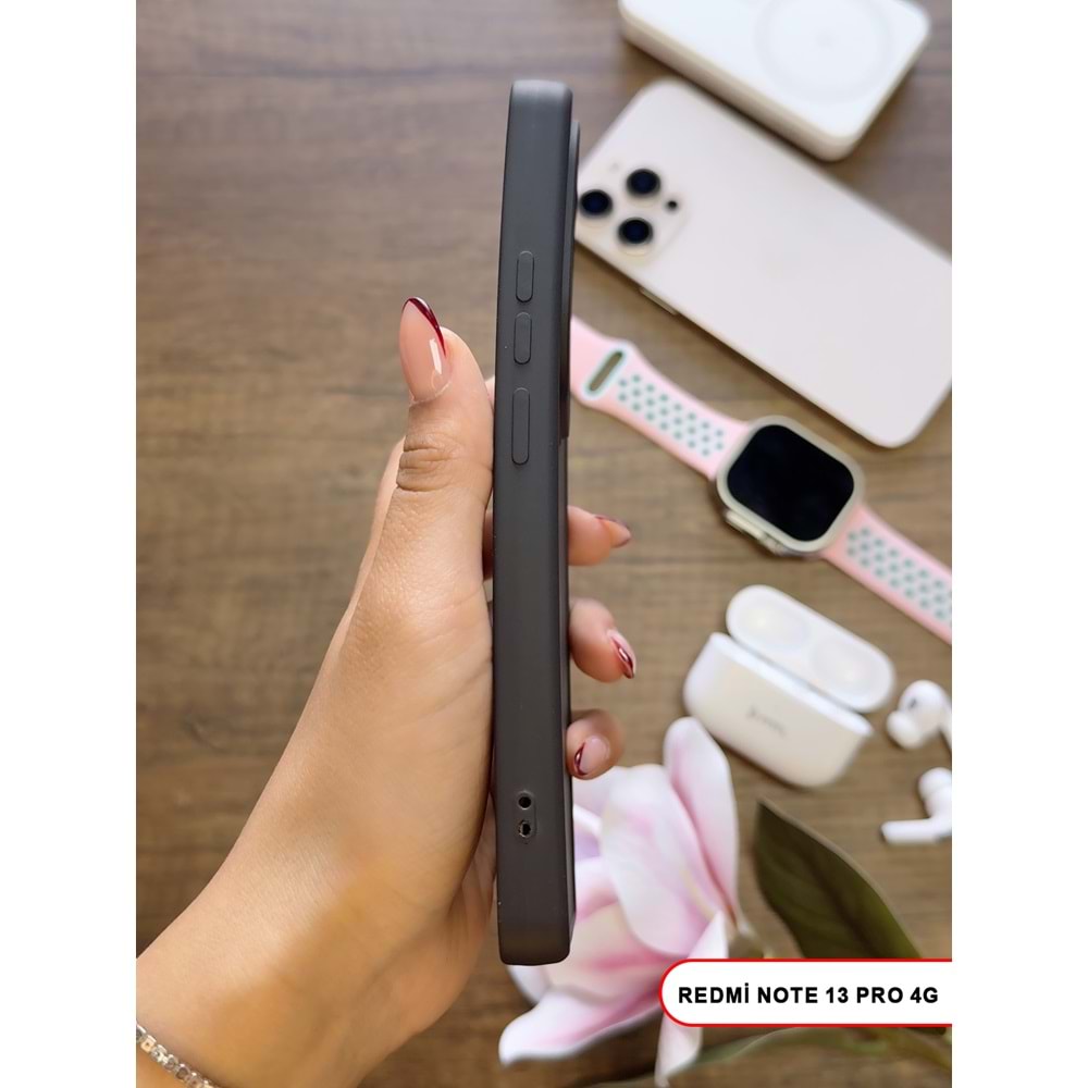 XİAOMİ REDMİ NOTE 13 PRO 4G RENK ATMAYAN KEEP SİLİKON KILIF - SIYAH
