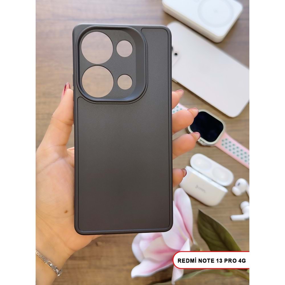 XİAOMİ REDMİ NOTE 13 PRO 4G RENK ATMAYAN KEEP SİLİKON KILIF - SIYAH
