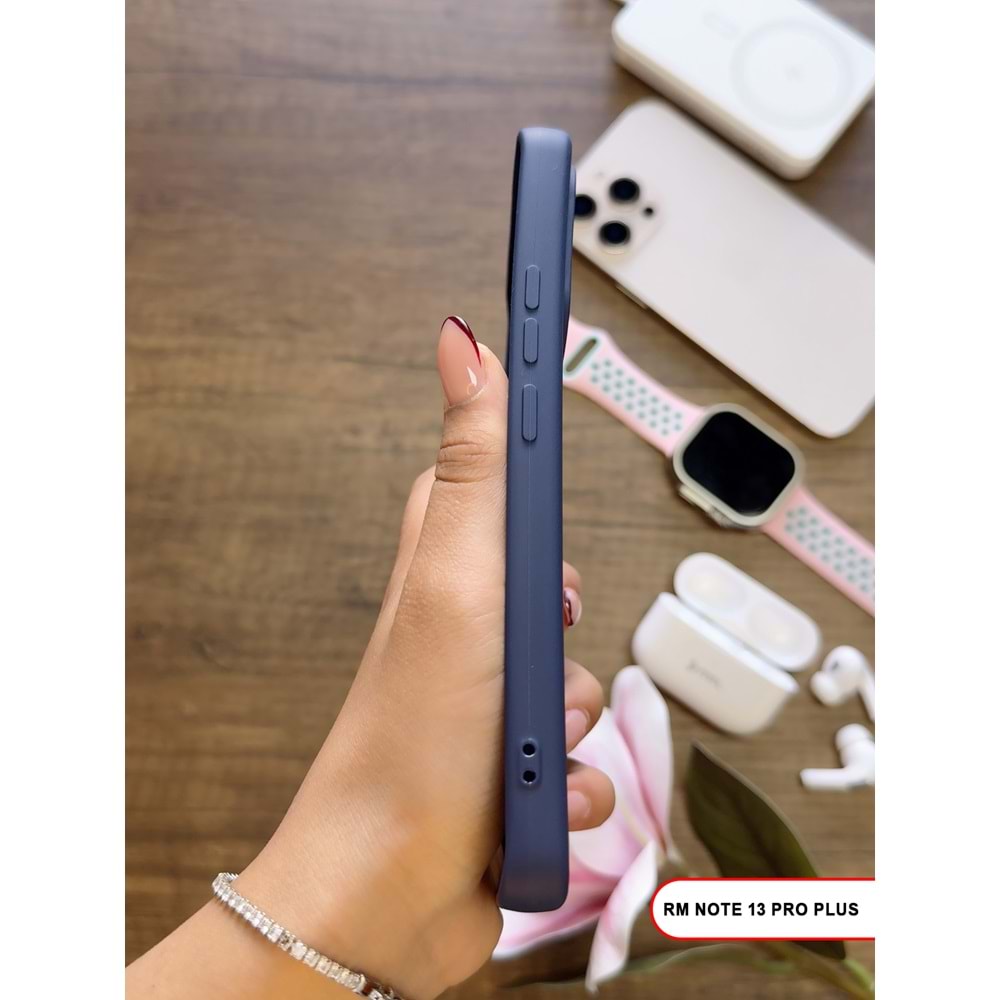 XİAOMİ REDMİ NOTE 13 PRO PLUS RENK ATMAYAN KEEP SİLİKON KILIF - LACIVERT