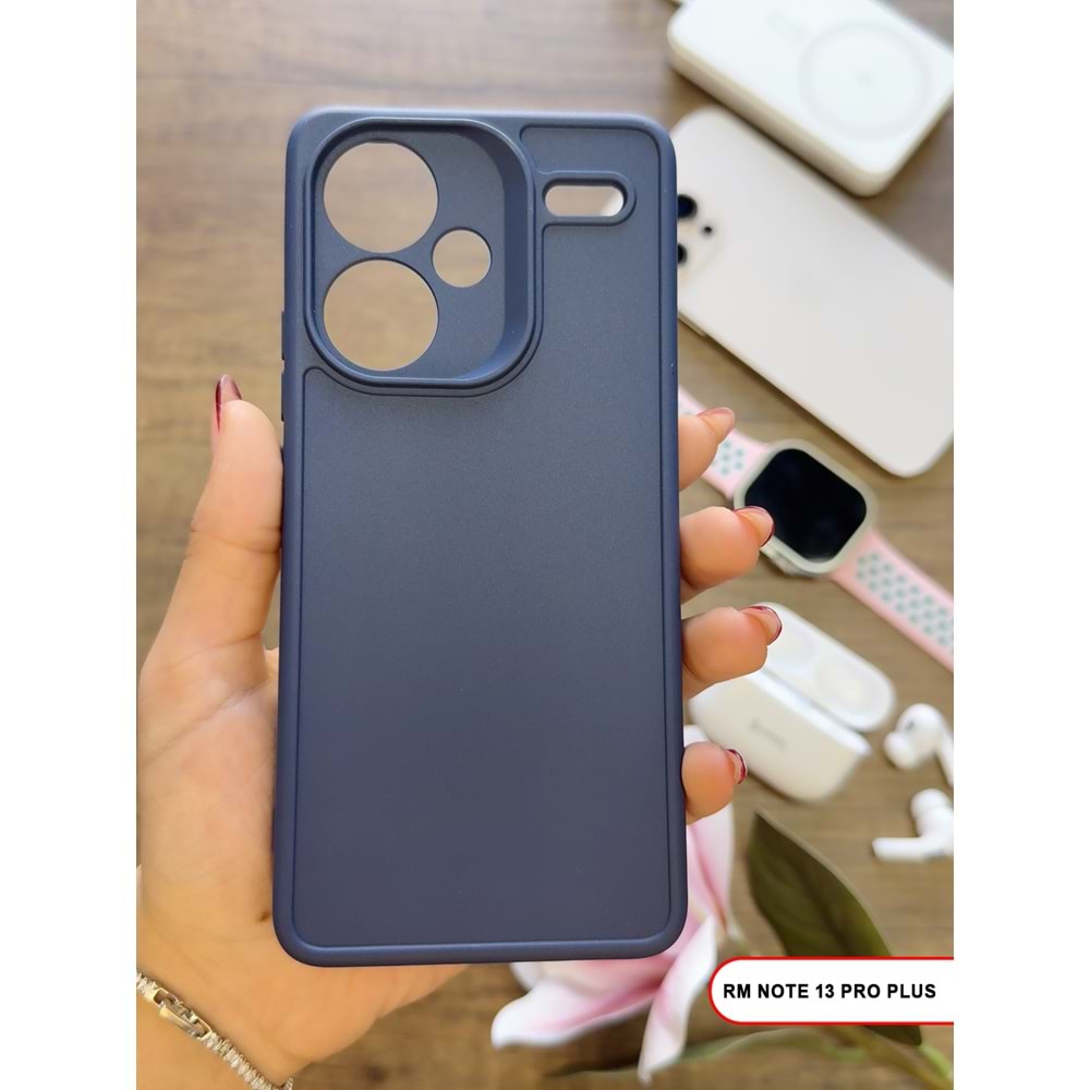 XİAOMİ REDMİ NOTE 13 PRO PLUS RENK ATMAYAN KEEP SİLİKON KILIF - LACIVERT