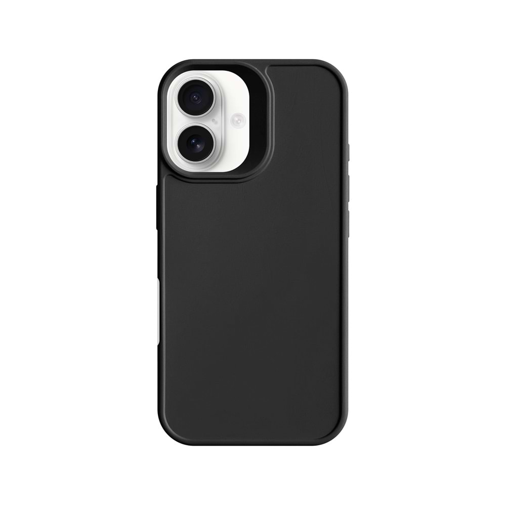 IPHONE 16 RENK ATMAYAN KEEP SİLİKON KILIF - SIYAH