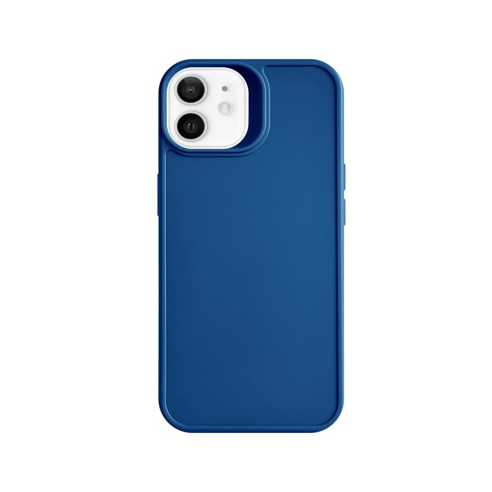 IPHONE 12 / 12 PRO RENK ATMAYAN KEEP SİLİKON KILIF - LACIVERT
