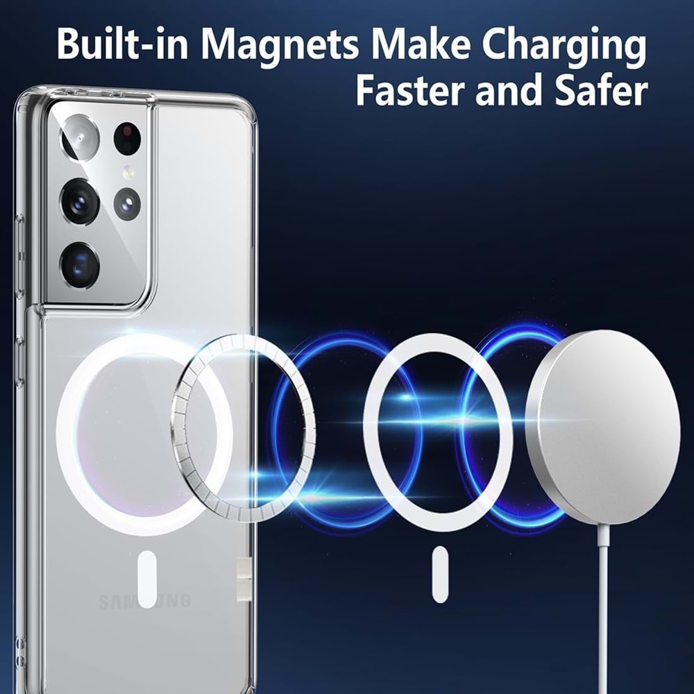 SAMSUNG S21 ULTRA MTL SAFE SİLİKON