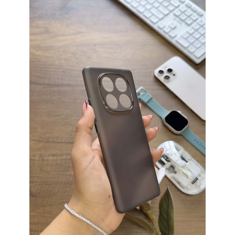 XİAOMİ REDMİ NOTE 14 PRO 4G GLOBAL SÜPER İNCE MAT MTL ULTRA THİN SİLİKON KILIF