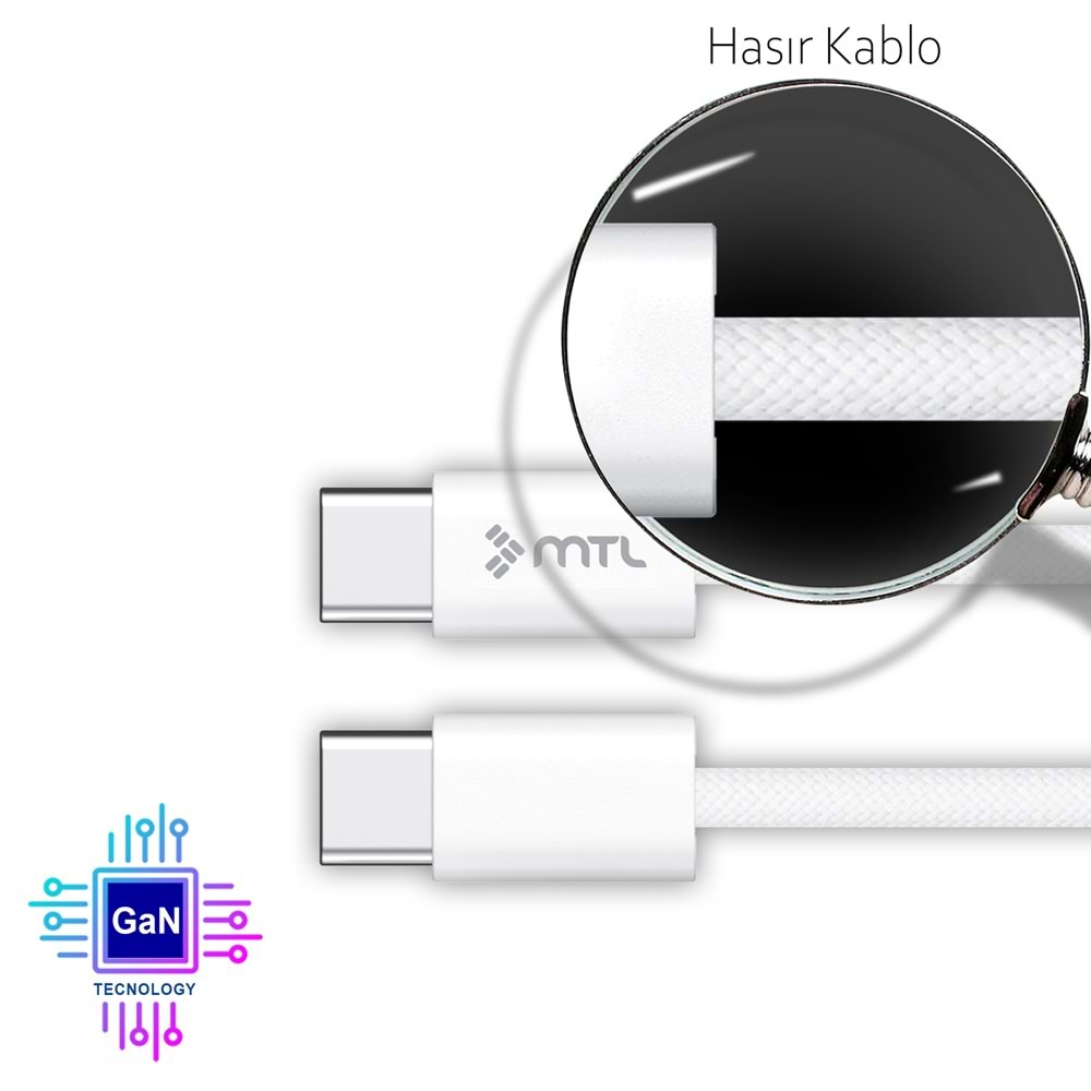 MT1735 35W GAN QC 4.0 PD TYPE-C TO TYPE-C EV ŞARJ CİHAZI