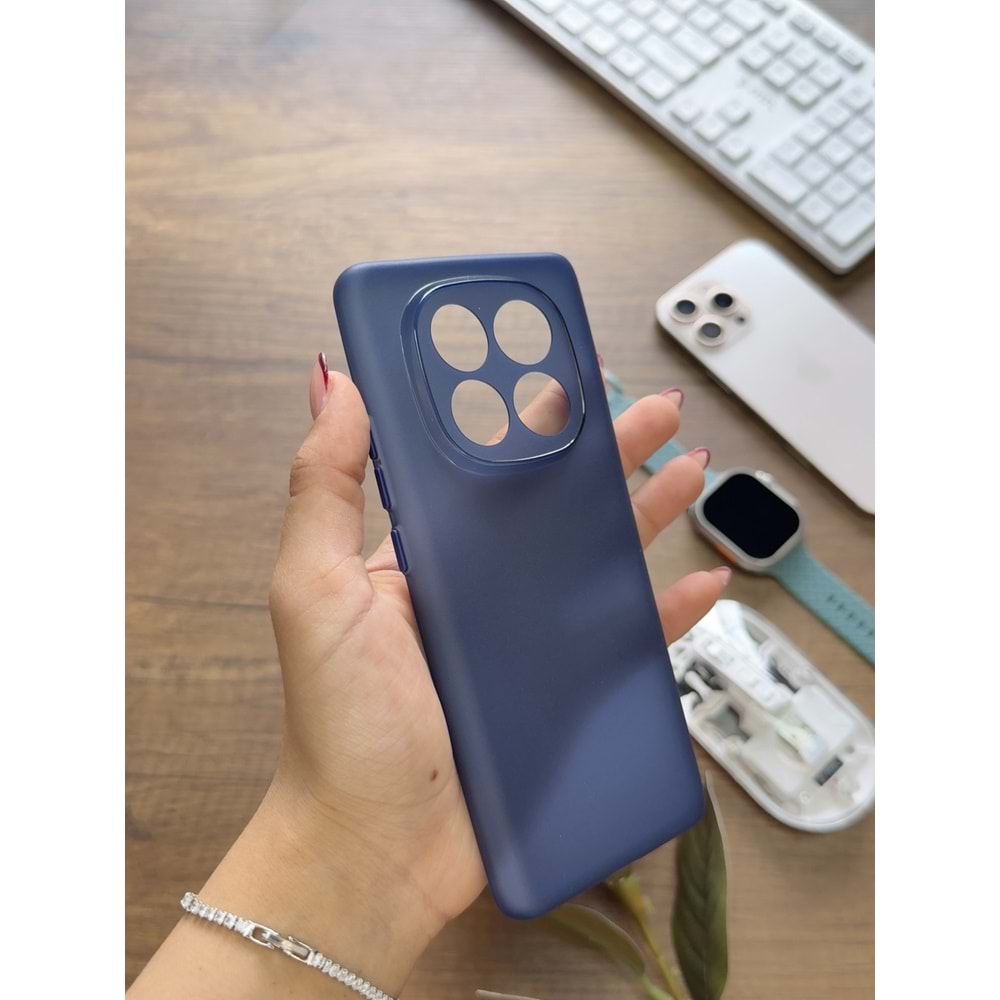 XİAOMİ REDMİ NOTE 14 PRO PLUS 5G SÜPER İNCE MAT MTL ULTRA THİN SİLİKON KILIF