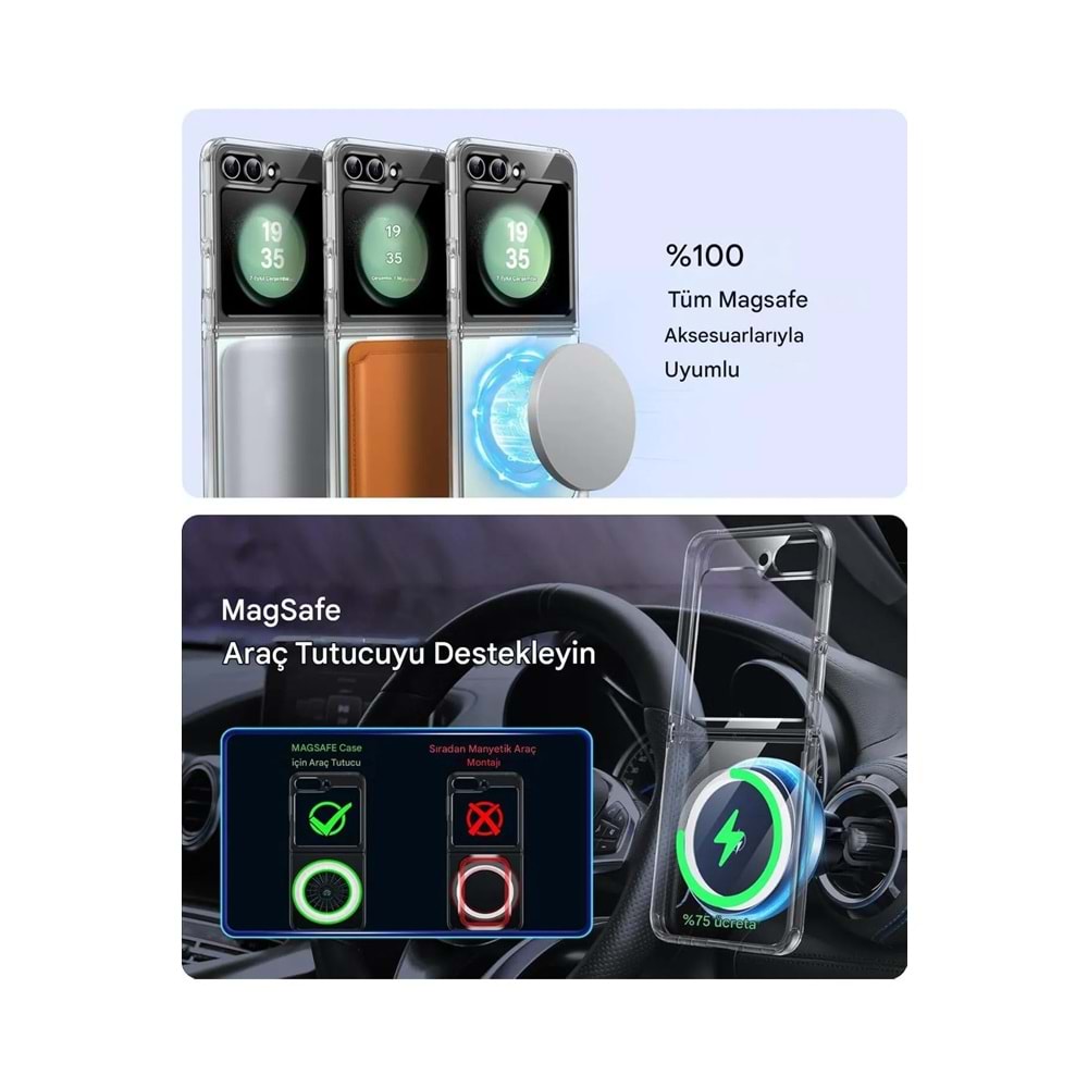 SAMSUNG Z FLİP 6 MTL SAFE SİLİKON