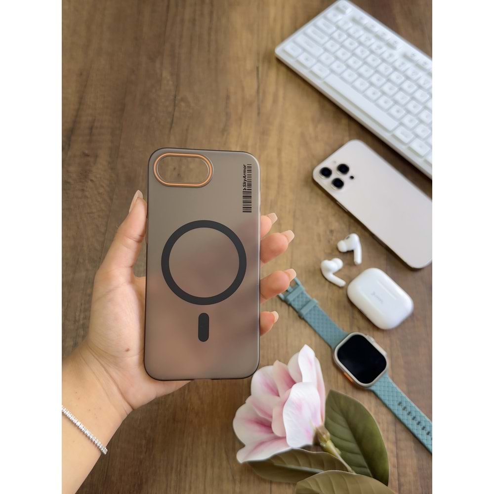IPHONE 16E MAGSAFE UYUMLU MAT SERT KLEİN KILIF