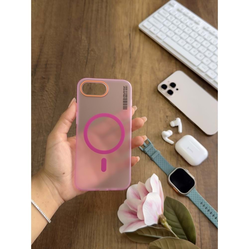 IPHONE 16E MAGSAFE UYUMLU MAT SERT KLEİN KILIF
