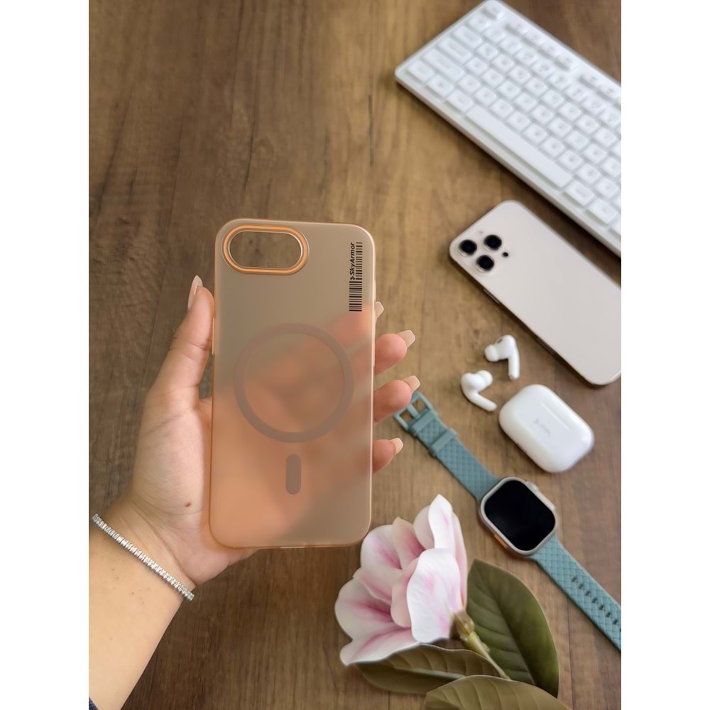 IPHONE 16E MAGSAFE UYUMLU MAT SERT KLEİN KILIF