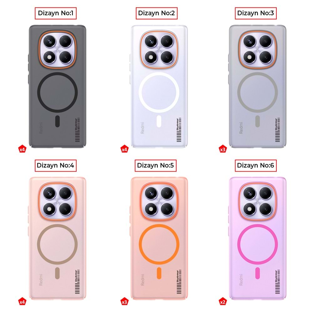 XİAOMİ REDMİ NOTE 14 PRO 4G MAGSAFE UYUMLU MAT SERT KLEİN KILIF