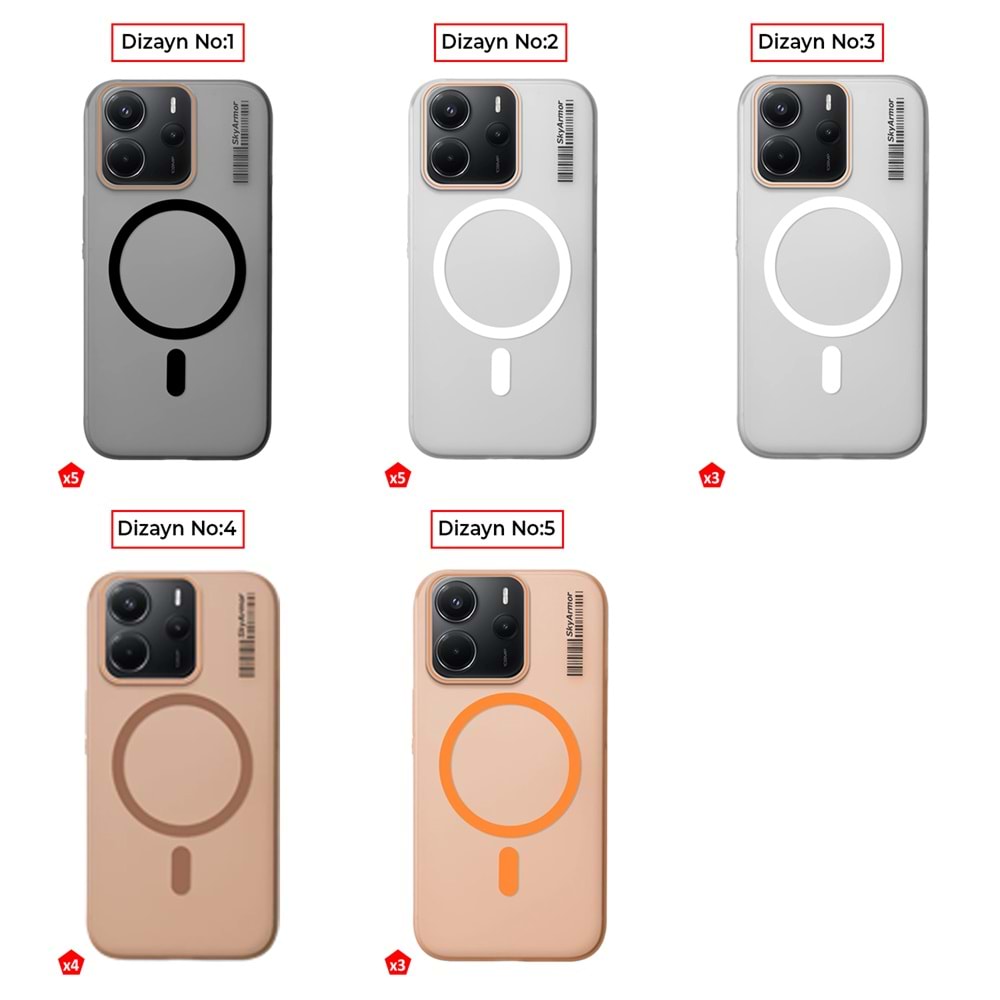 XİAOMİ REDMİ NOTE 14 4G MAGSAFE UYUMLU MAT SERT KLEİN KILIF