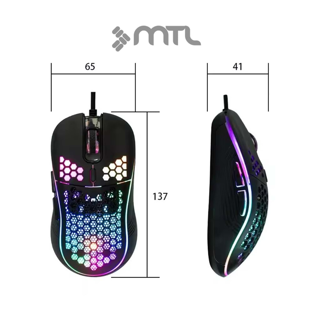 MT8210 KABLOLU GAMİNG MOUSE
