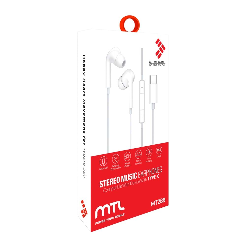 MT289 TYPE-C STEREO PRO KABLOLU KULAKLIK /400