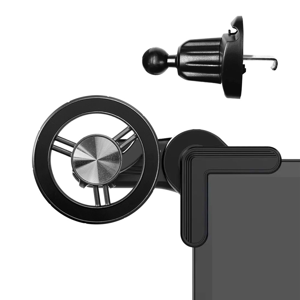 MT6084 PETEKLİK & EKRAN APARATLI MAGSAFE ARAÇ TUTUCU /60