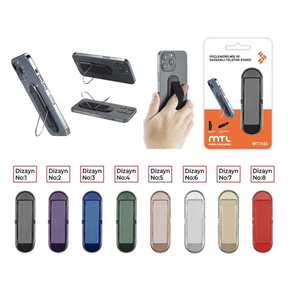 MT7840 4 in 1 METAL MANYETİK STAND SELFİE YÜZÜK /80