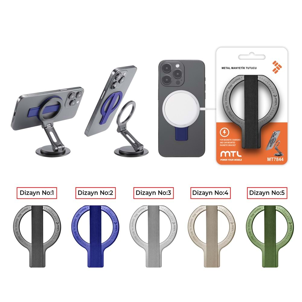 MT7844 METAL MANYETİK SELFİE YÜZÜK /50