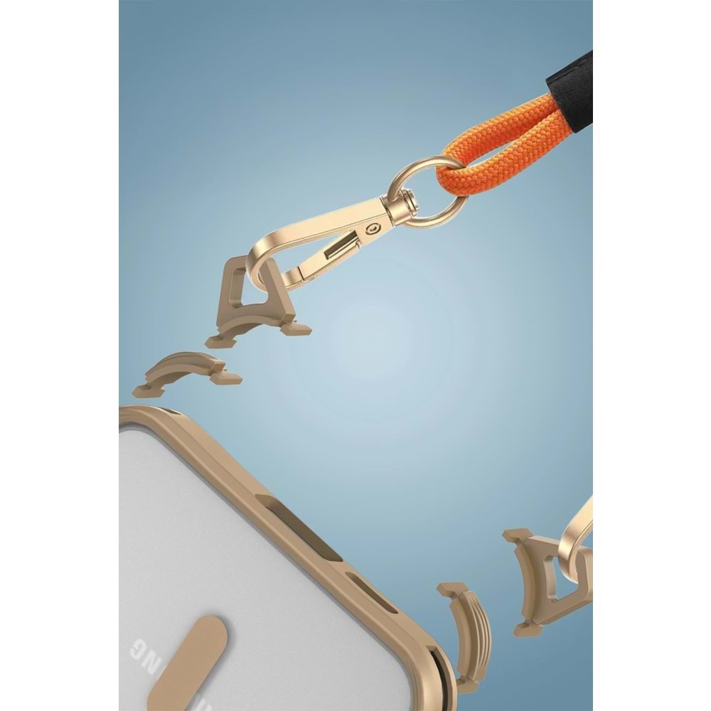 SAMSUNG A56 MAGSAFE UYUMLU ÖZEL BOYUN ASKI İPİ APARATLI SKY-101 TELEFON KILIF