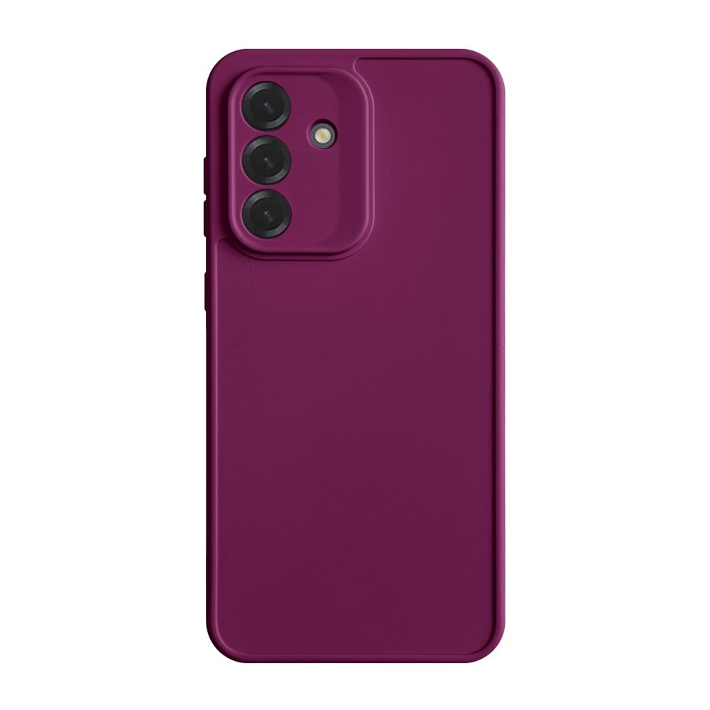 SAMSUNG A56 RENK ATMAYAN KEEP SİLİKON KILIF - MOR