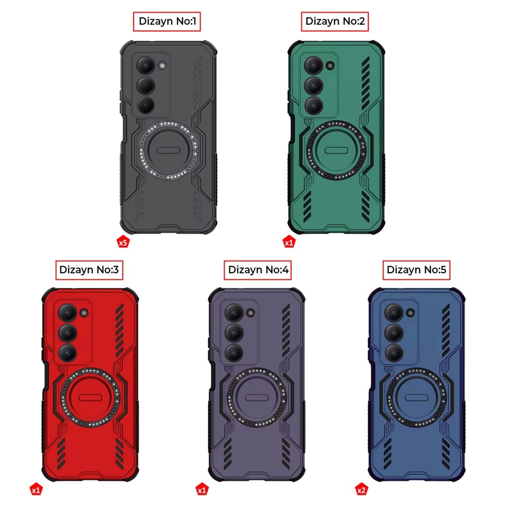 XİAOMİ REDMİ 14C PANZER SİLİKON MAGSAFE UYUMLU TANK KILIF