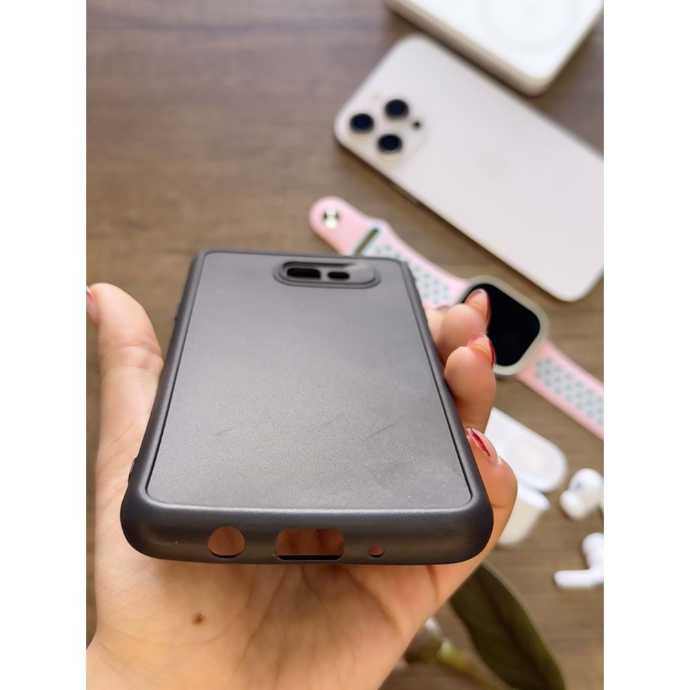 SAMSUNG J7 PRİME RENK ATMAYAN KEEP SİLİKON KILIF - SIYAH