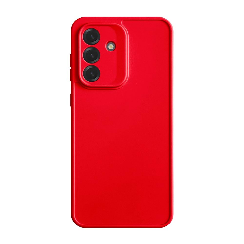 SAMSUNG A25 RENK ATMAYAN KEEP SİLİKON KILIF - KIRMIZI