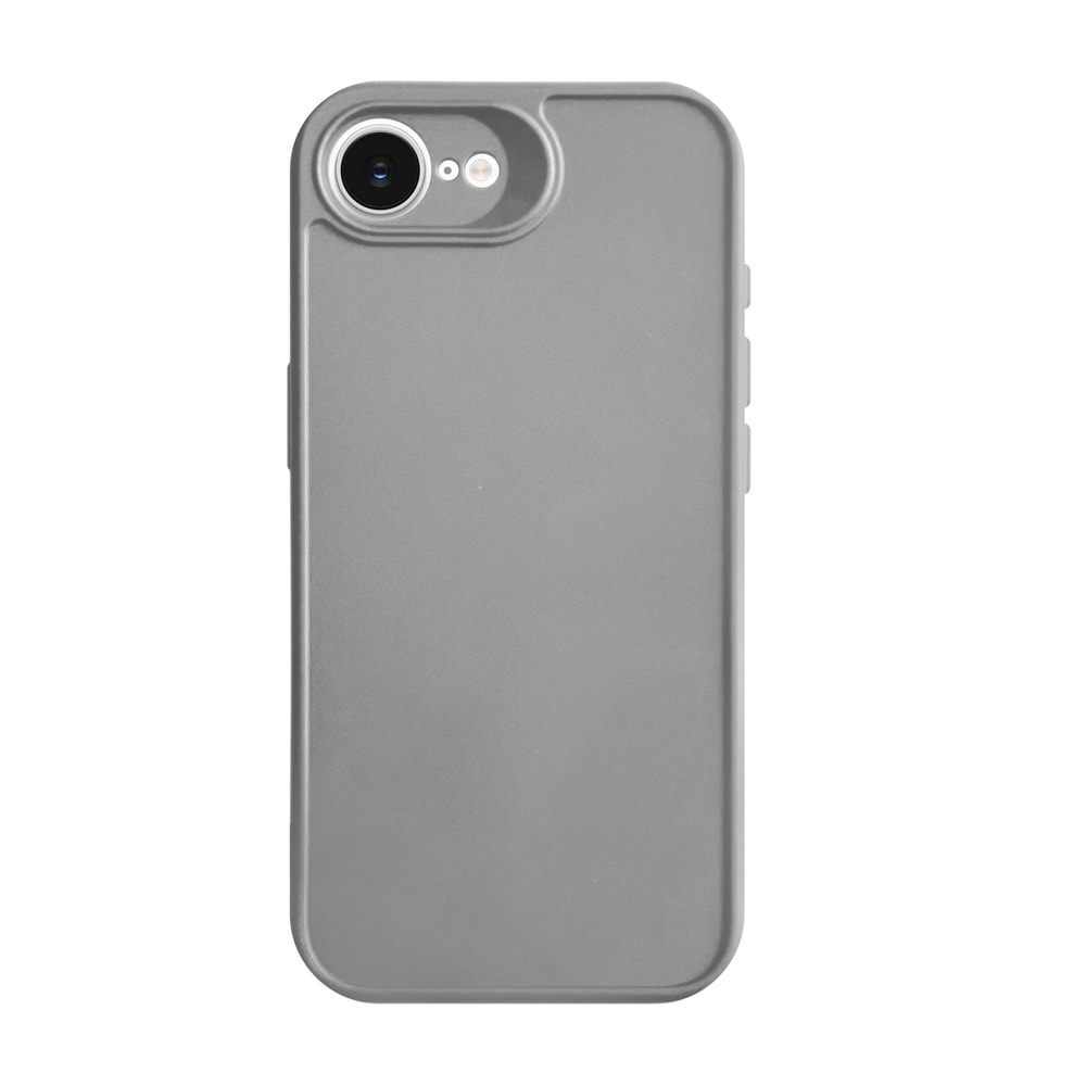 IPHONE 16E RENK ATMAYAN KEEP SİLİKON KILIF - GRI