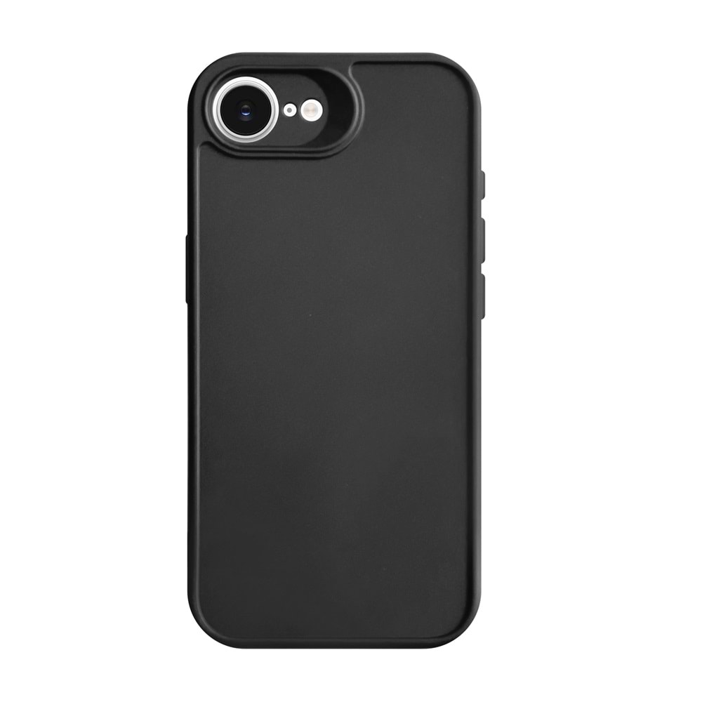 IPHONE 16E RENK ATMAYAN KEEP SİLİKON KILIF - SIYAH