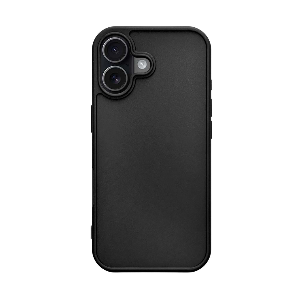 IPHONE 17 RENK ATMAYAN KEEP SİLİKON KILIF - SIYAH