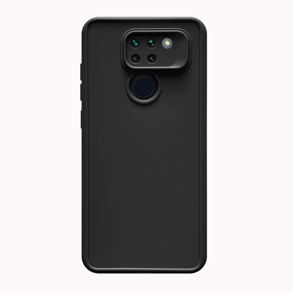 XİAOMİ REDMİ NOTE 9 RENK ATMAYAN KEEP SİLİKON KILIF - SIYAH