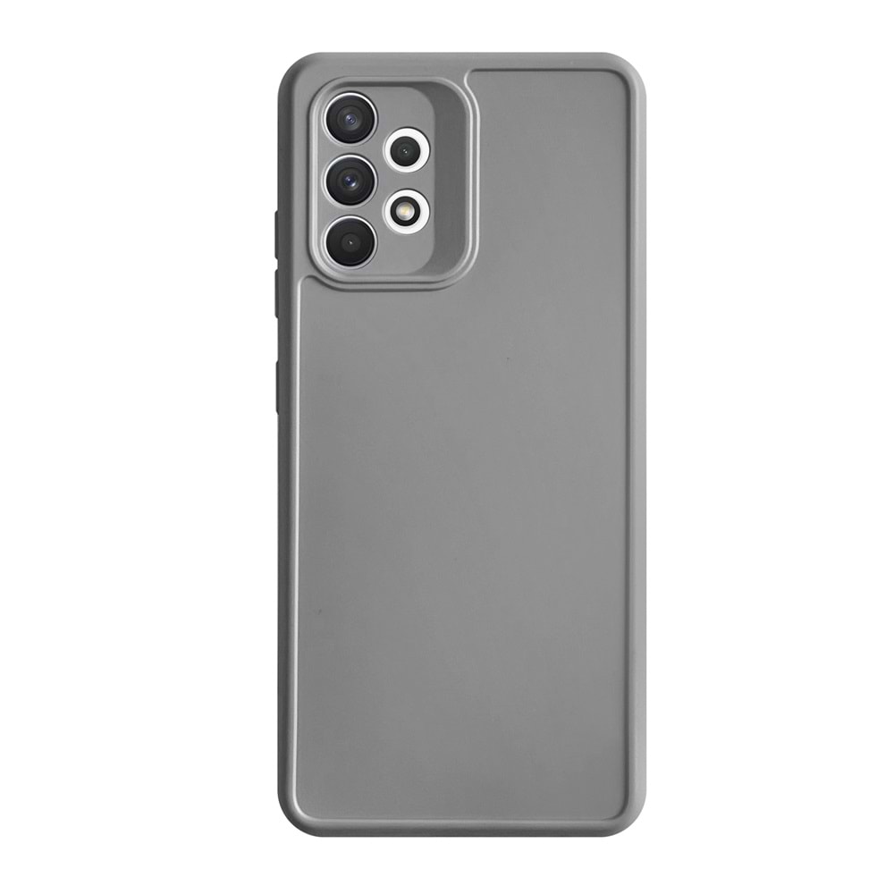 SAMSUNG A13 4G RENK ATMAYAN KEEP SİLİKON KILIF - GRI