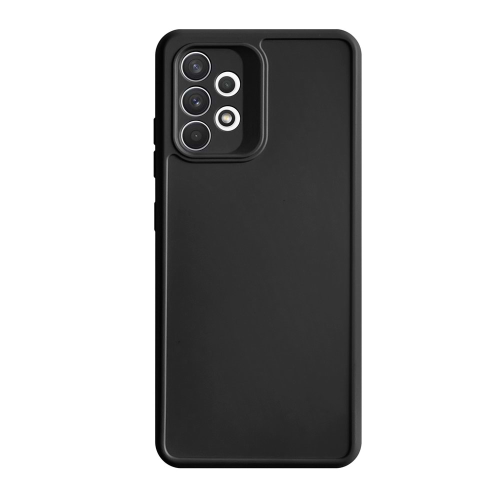 SAMSUNG A13 4G RENK ATMAYAN KEEP SİLİKON KILIF - SIYAH