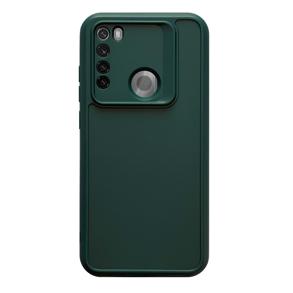 XİAOMİ REDMİ NOTE 8 RENK ATMAYAN KEEP SİLİKON KILIF - HAKI