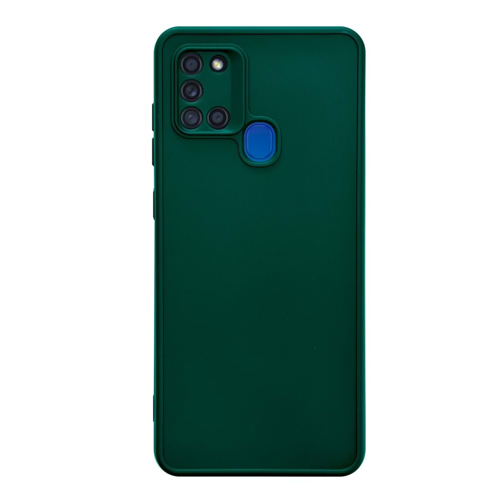 SAMSUNG A21S RENK ATMAYAN KEEP SİLİKON KILIF - HAKI